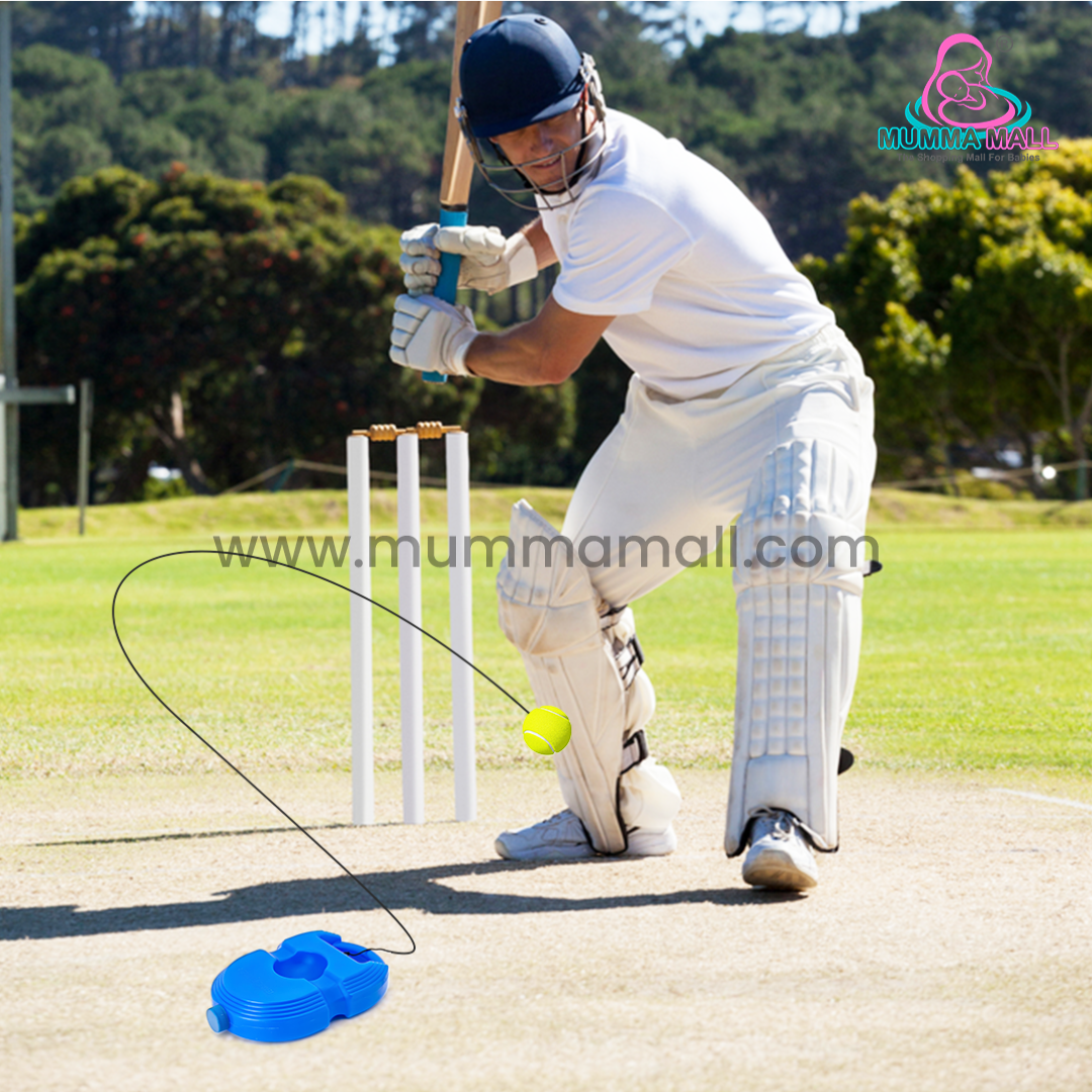 🏏Cricket Trainer Rebound Ball || Self  Cricket Practice Training Tool for Adults & Kids