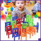 🔥Chairs Stacking Tower Balancing Game || 36 Pcs Chairs Toys Set💥