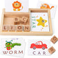 ✨Wooden Spelling Game || Educational Puzzle Toy🧩