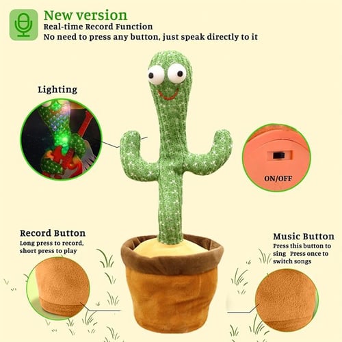 Dancing Cactus Toy