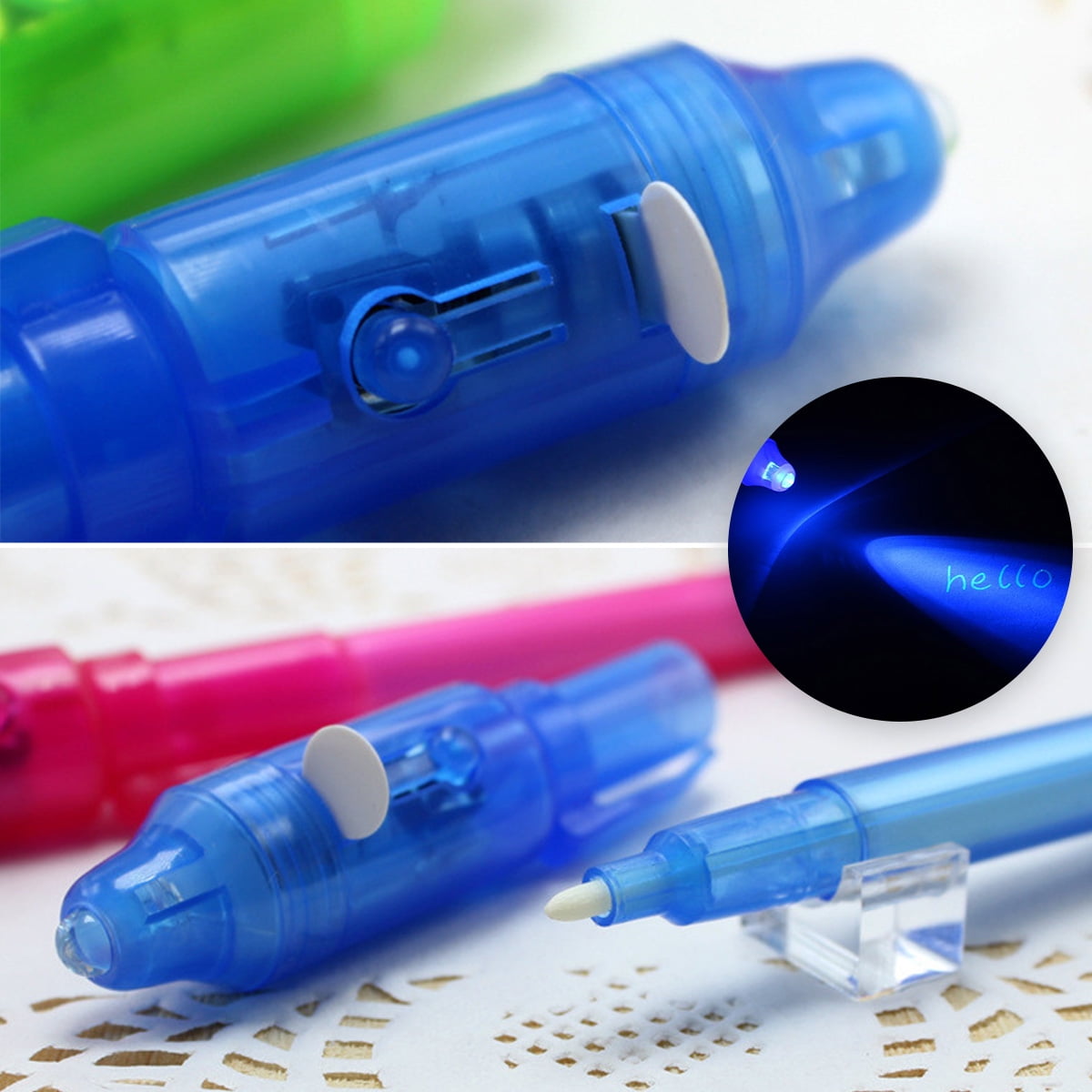 💥Magic Spy Pen with UV Light for Kids🥰 (Pack Of 6) With 50% OFF🔥