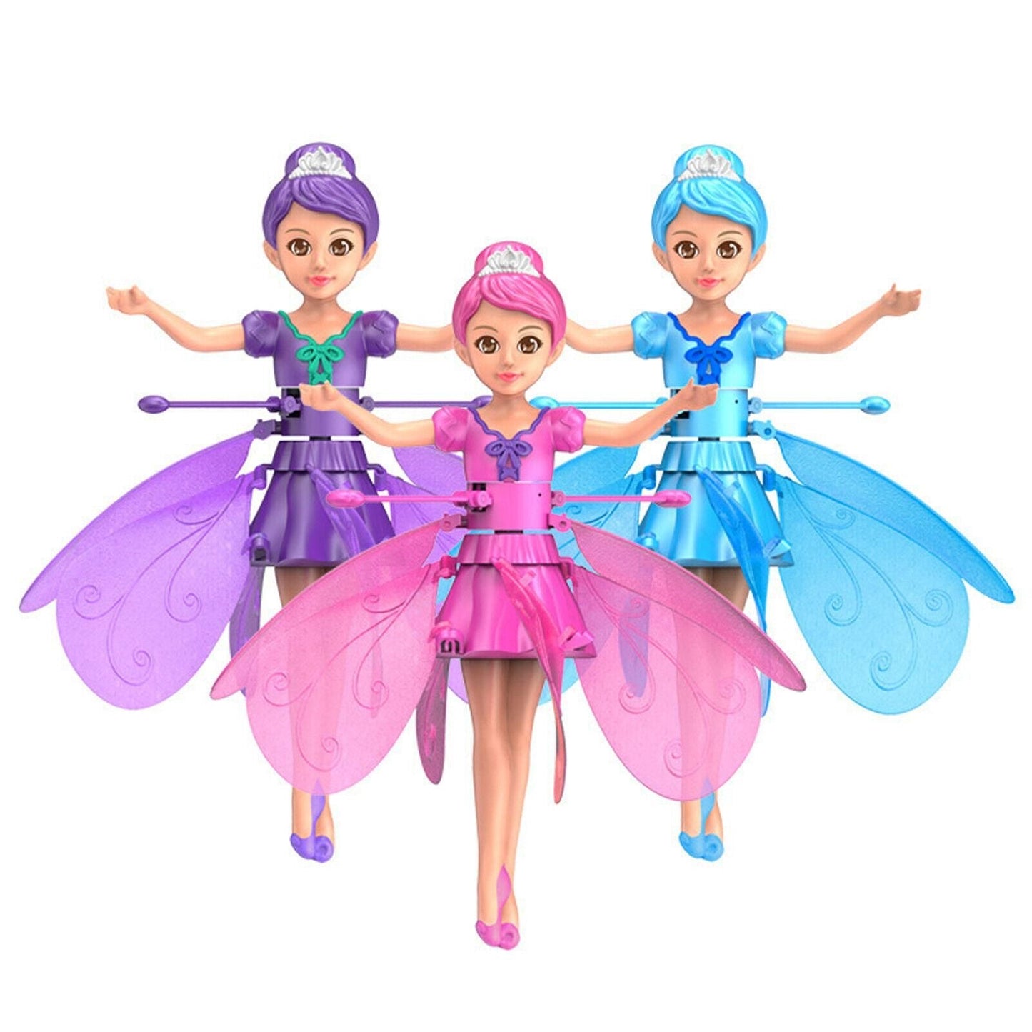 🌟Magic Flying Fairy Princess Doll🧚‍♀️ Girls Gift Flying Toys for Kids👧