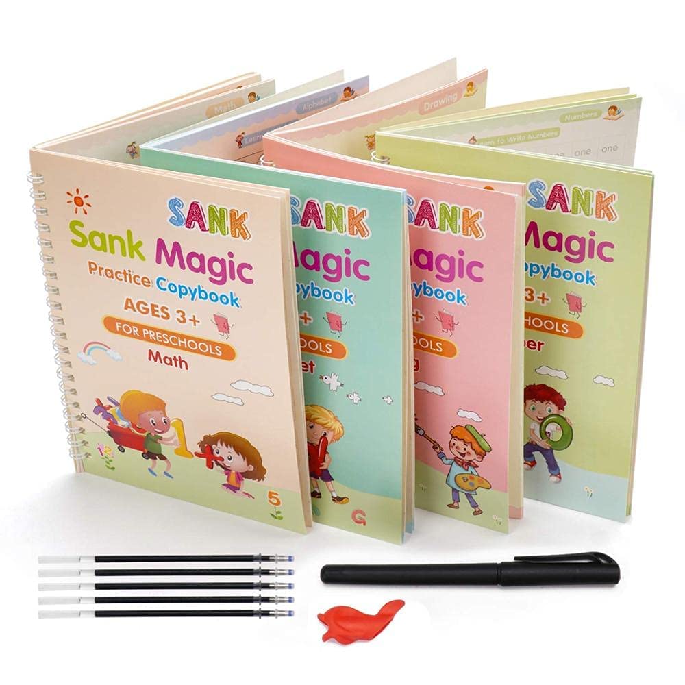 Magic Practice Book Free LCD Writing Tablet