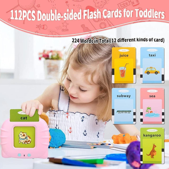 Talking Flash Cards for Early Educational Learning Toy