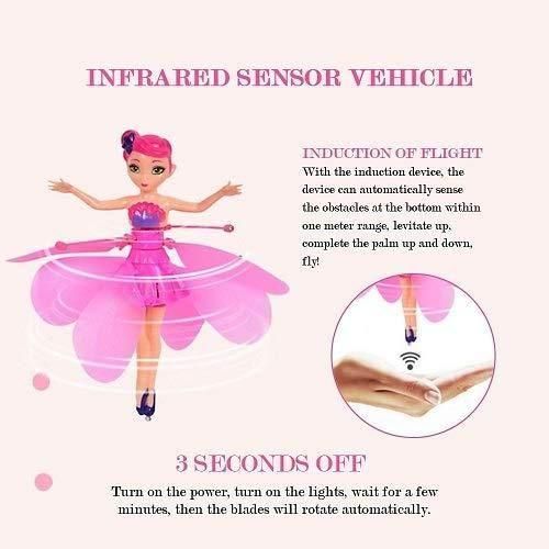 🌟Magic Flying Fairy Princess Doll🧚‍♀️ Girls Gift Flying Toys for Kids👧