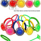 ✨Led Light Flashing Jumping Ring Ankle Skipping Jump Rope for Kids👫