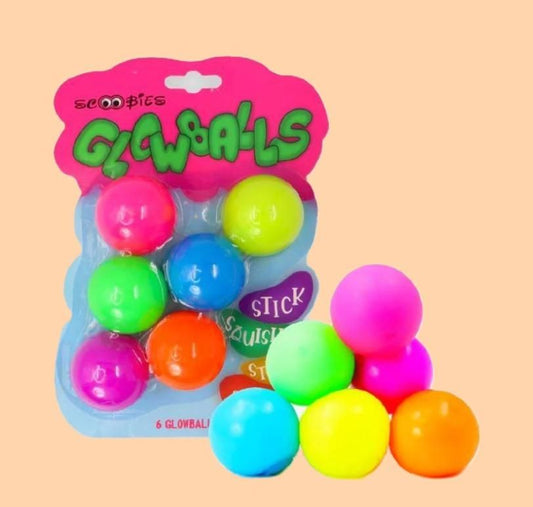 ✨Glow Sticky Ceiling Balls || Stress Relief Ball 🏀Perfect for Kids & Adults🤩