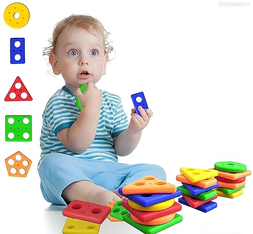 🚂Train with Shape Sorter & Pegs - Fine Motor Skills Toys🤩