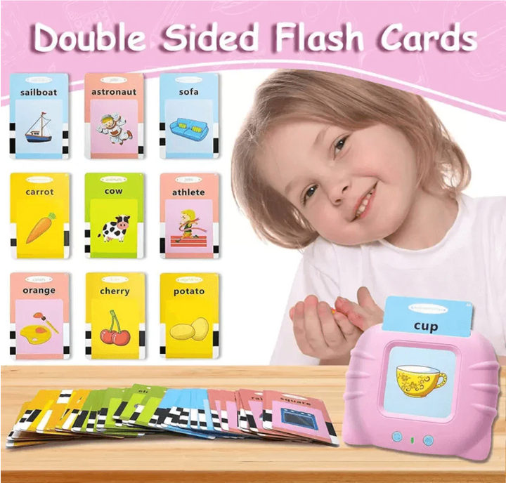 Talking Flash Cards for Early Educational Learning Toy