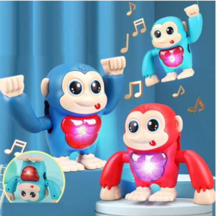 Jumpin' Jacks: The Early Infant Electric Flip and Head Monkey Toy