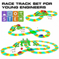 ✨Magic Race🏁Bend Flex and tracks🎢Toy Car for Kids👫